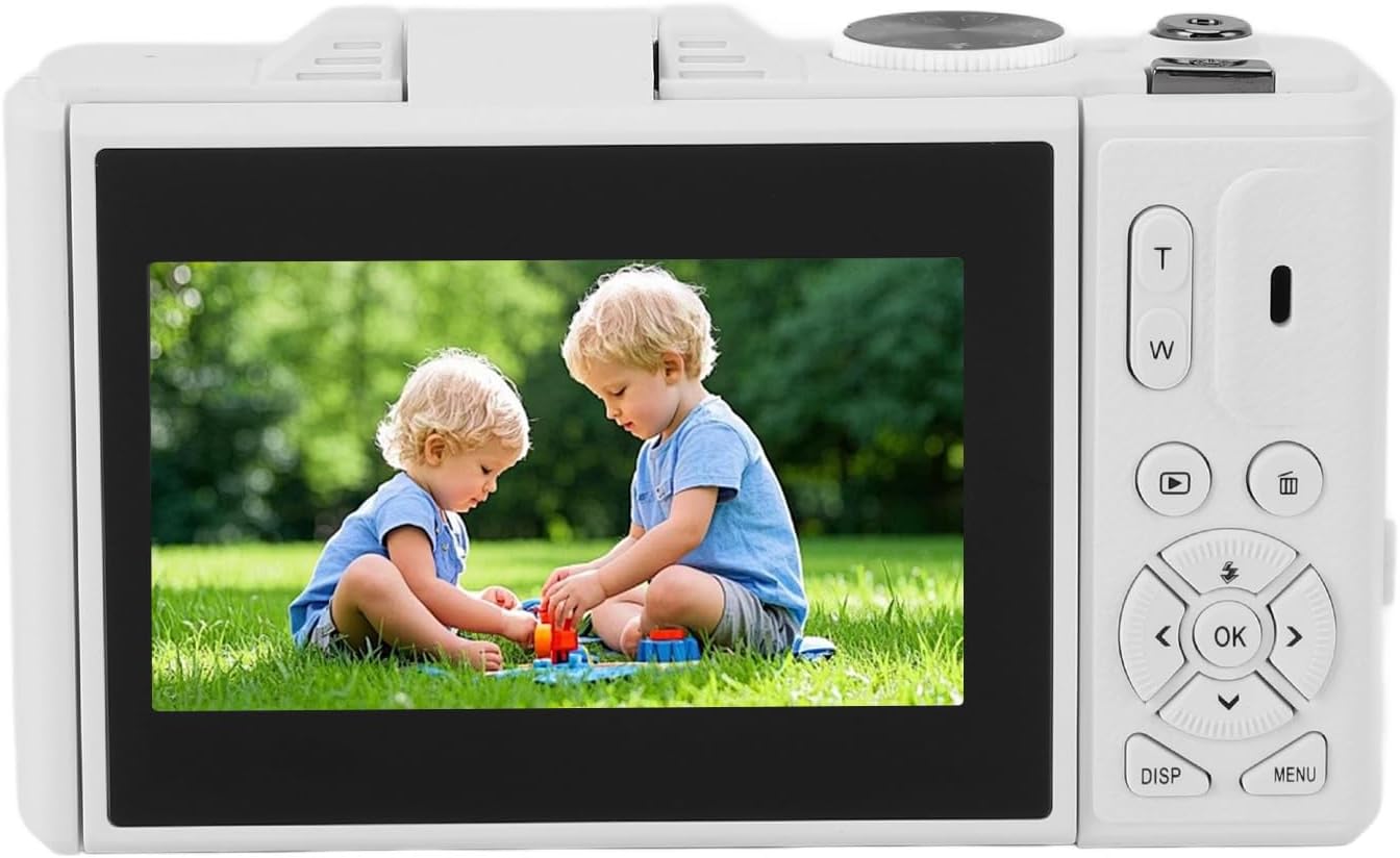 5K Digital Camera for Photography, Vintage 75MP Vlogging Cam…