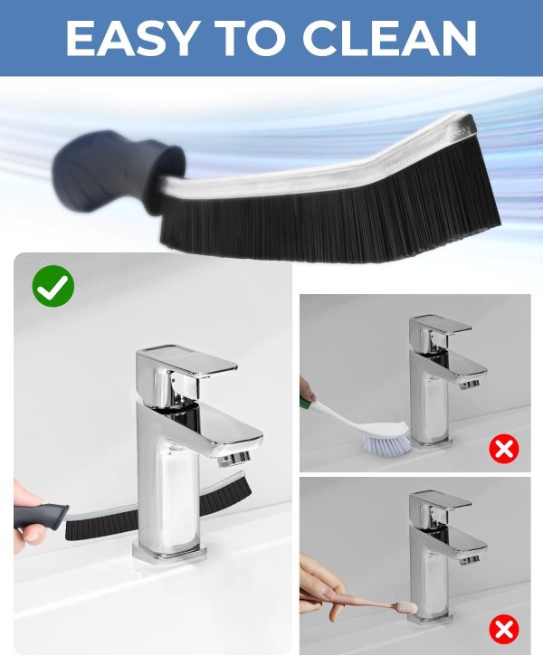 Cleangor Crevice Cleaning Brushes, Cleaner Scrub Brush Tool ... - Image 3