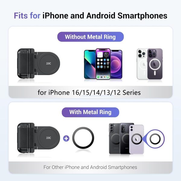 Magnetic Smartphone Shooting Holder Cell Phone Hand Grip Han... - Image 5