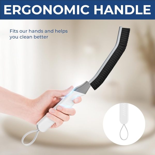 Cleangor Crevice Cleaning Brushes, Scrub Brush Tool for Hard... - Image 6