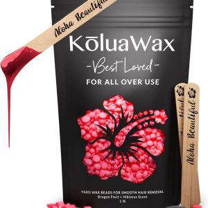 KoluaWax Hard Wax Beads for Hair Removal – Coarse Hair – Fac...
