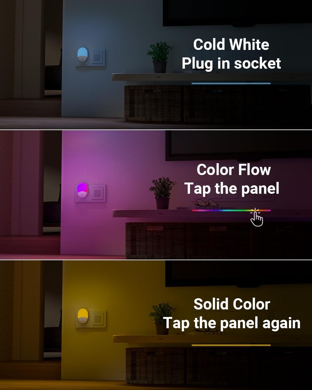 Color Changing Night Light-LYRIDZ RGB Night Light for Kids L…