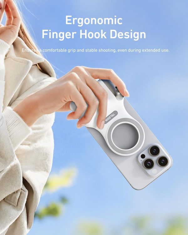 TELESIN Fun Shot Magnetic Phone Camera DSLR Style Shutter Gr... - Image 5