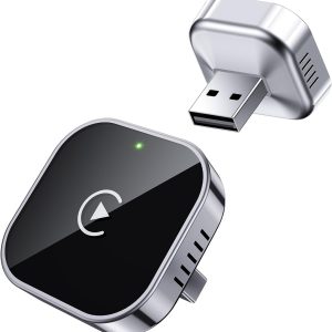 Teeran Wireless CarPlay Adapter 2025 Upgrade Wired CarPlay t...