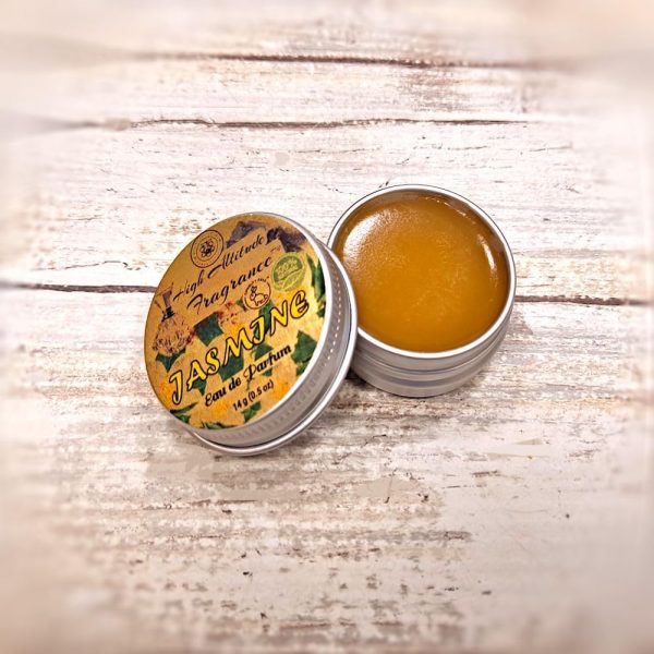 JASMINE Perfume - Eau de Parfum - Solid Balm - Natural Essen... - Image 2