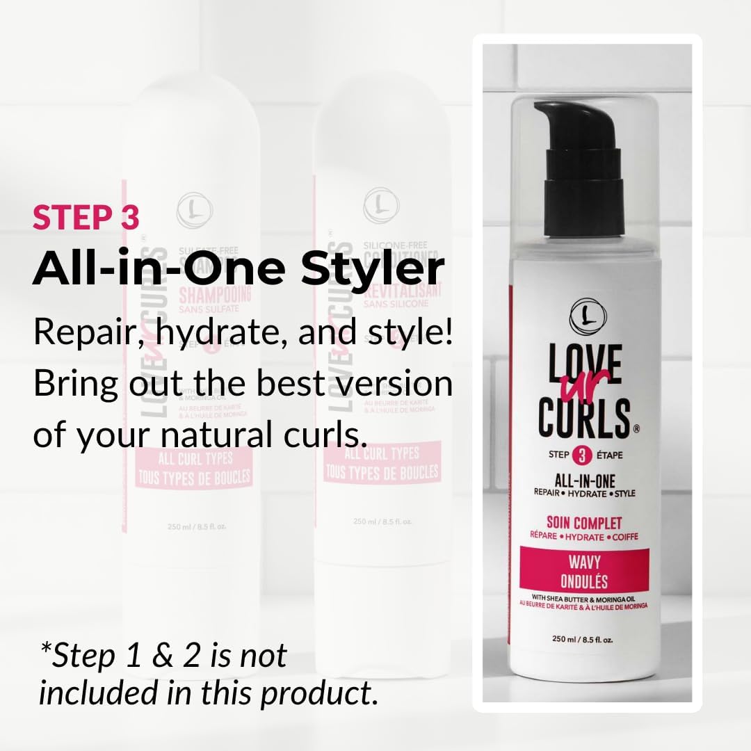 Love Ur Curls – All in One Curl Cream Styler, Curling Cream …