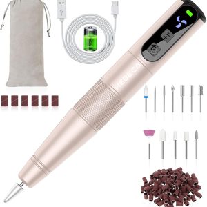 HEBECA Cordless Nail Drill Set - Professional Electric Nail ...