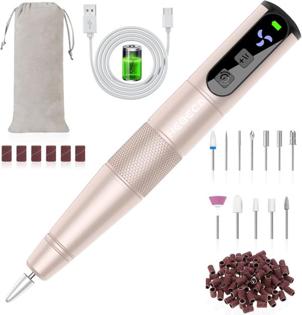 HEBECA Cordless Nail Drill Set - Professional Electric Nail ...