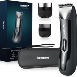 Body Hair Trimmer Men, kensen Electric Groin & Pubic Hair Tr...