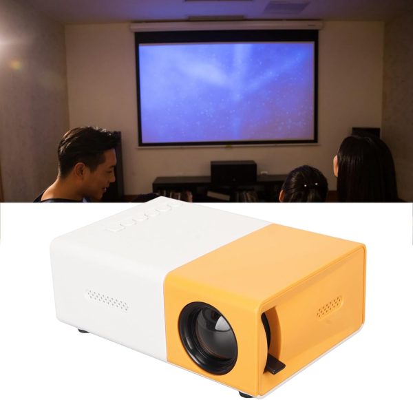Mini Projector, 1080P Supported Video Projector, Portable Ou... - Image 3