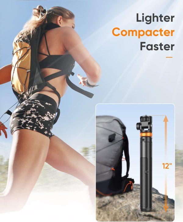 EUCOS 62" Phone Tripod, Tripod for iPhone & Selfie Stick Tri... - Image 5
