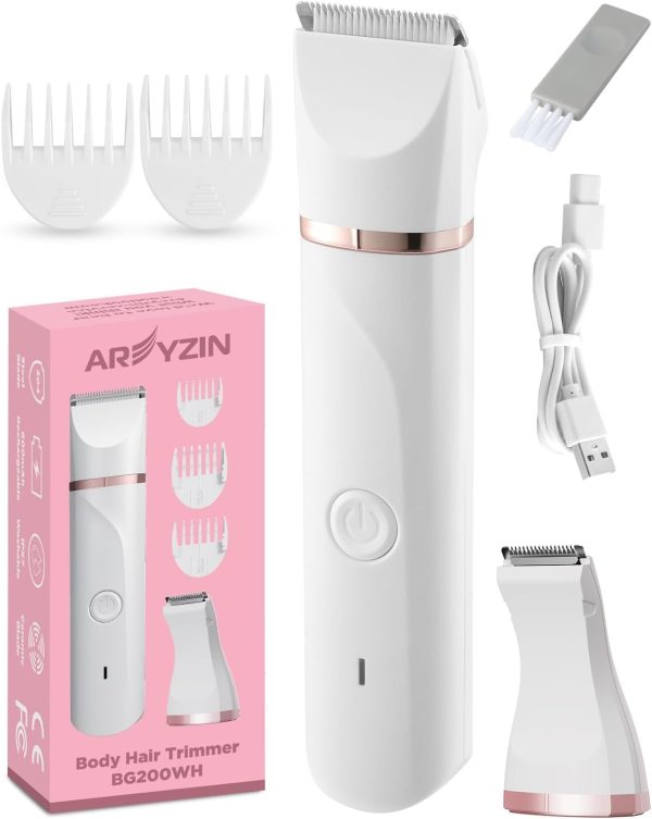AREYZIN Bikini Trimmer Pubic Hair Trimmer for Women Legs Bik...