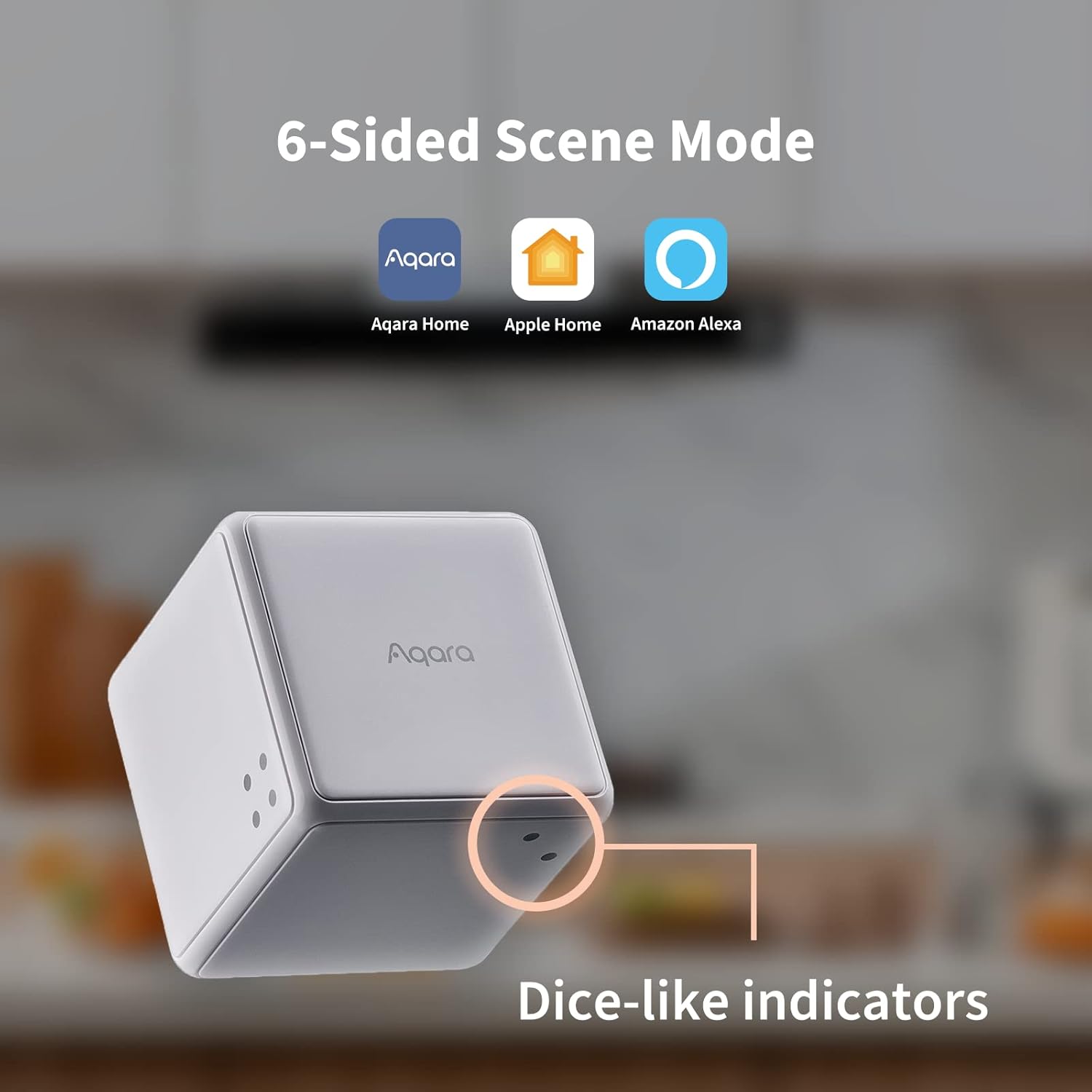 Aqara Cube T1 Pro, Requires AQARA ZIGBEE 3.0 HUB, 6 Sides to…