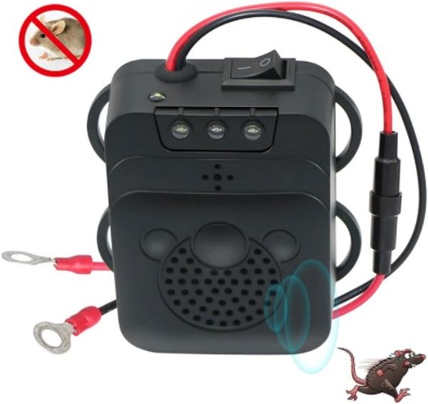 Mouse Repeller Electronic Rat Repeller Light Strobe Vehicle ... - Image 4