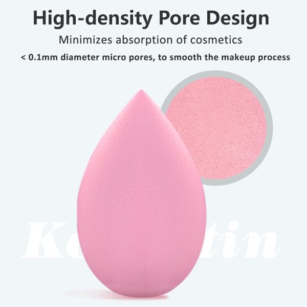 Korintin 6 Pcs Makeup Sponges Foundation Blending Beauty Spo... - Image 2