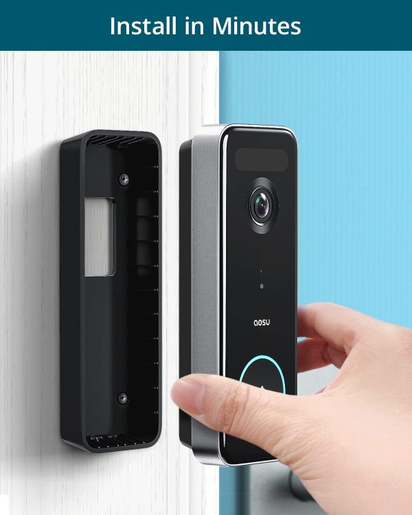 Doorbell Camera Wireless, aosu 5MP Ultra HD, No Monthly Fee,... - Image 6