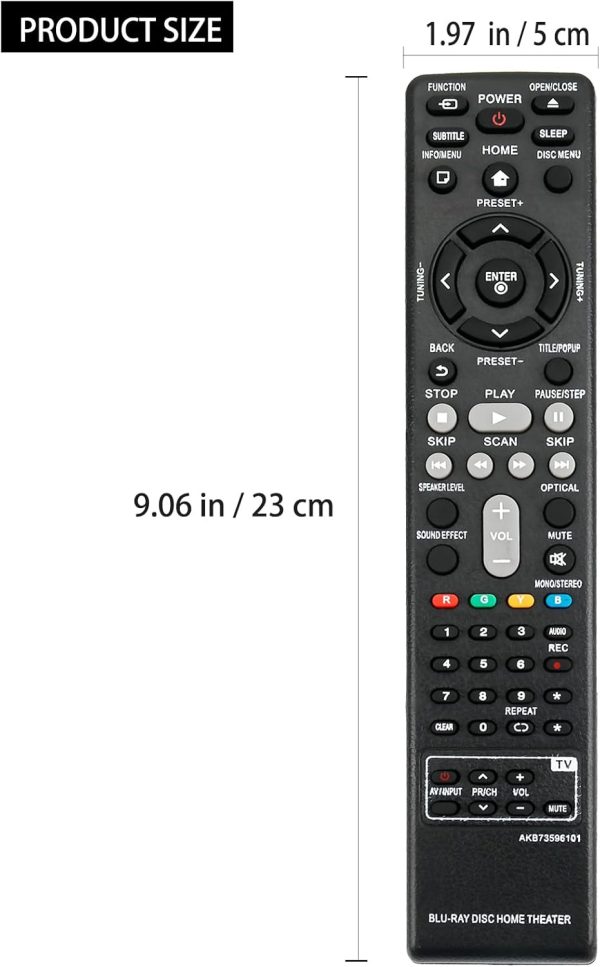 New Replacement Remote Control AKB73596101 Compatible with L... - Image 2