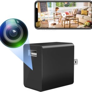 LIBREFLY Hidden Camera Charger - WiFi Spy Camera - USB Charg...