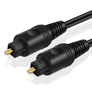 TNP Digital Optical Audio Cable 35 Feet S/PDIF Fiber Optic C...