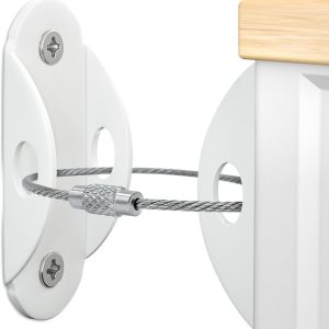Booda Brand Furniture Anchors (10 Pack) for Baby Proofing, F...