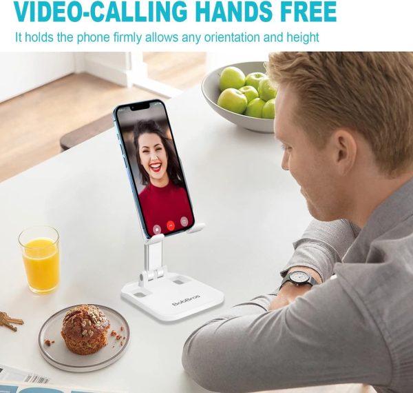 BobBros Cell Phone Stand, Folding Phone Stands, Fully Adjust... - Image 3