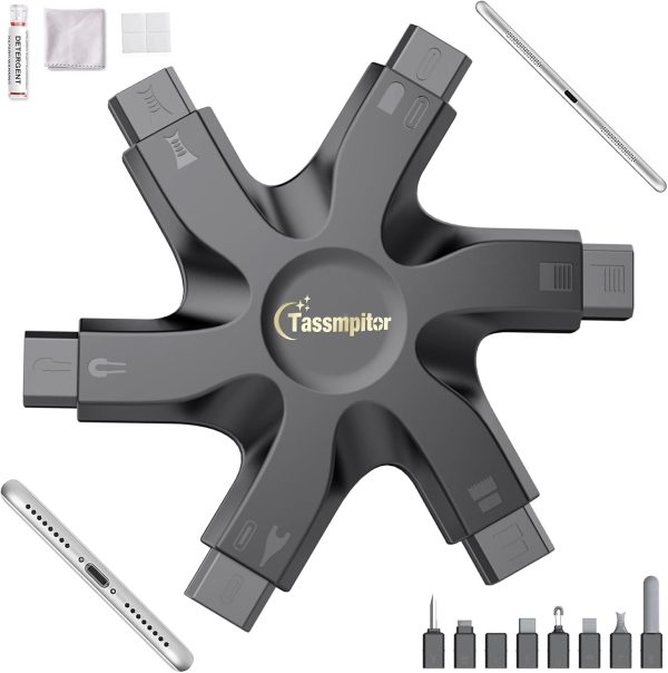 Phone Cleaning Kit Port Cleaner Repair & Restore Tool for iP...