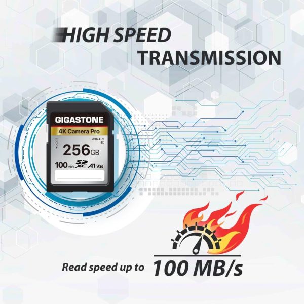 Gigastone 256GB SDXC Memory Card 4K Pro Series Transfer Spee... - Image 6