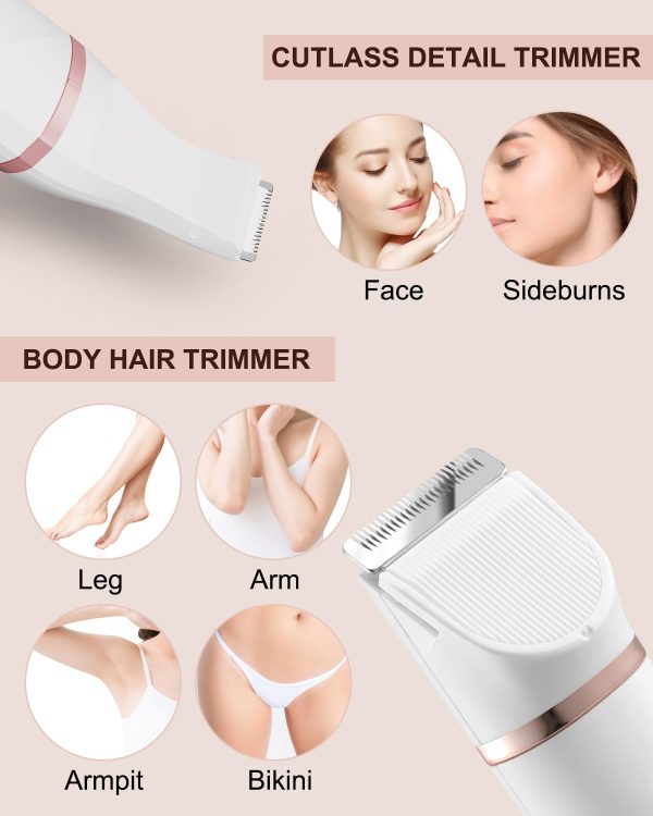 AREYZIN Bikini Trimmer Pubic Hair Trimmer for Women Legs Bik... - Image 2