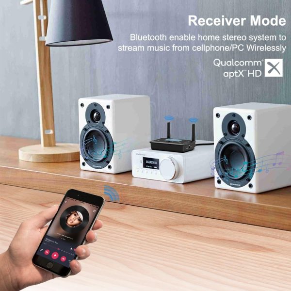 1Mii B03+ Bluetooth Transmitter Receiver for TV Home Stereo,... - Image 5