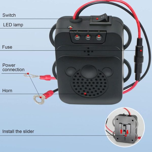 Mouse Repeller 12V Professional Strong Strobe Light Electron... - Image 9