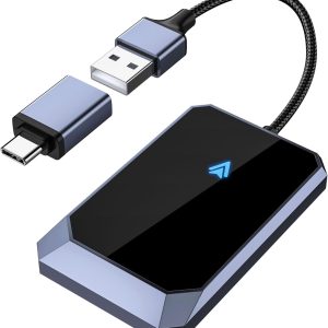 Android Auto Wireless Adapter for Factory Wired Android Auto...