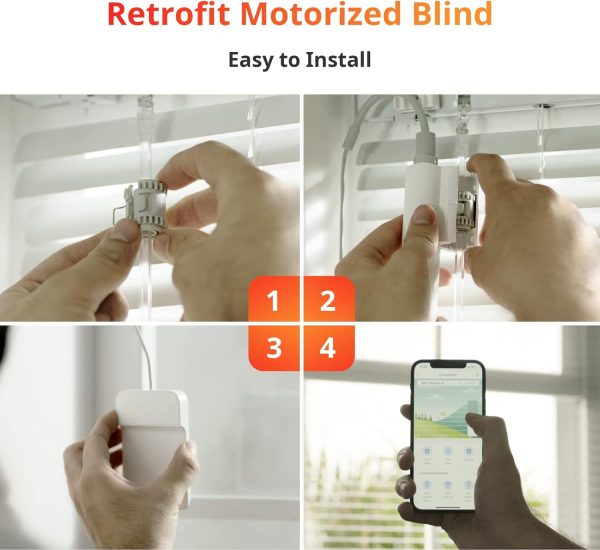 SwitchBot Blind Tilt Motorized Blinds - Smart Electric Blind... - Image 2
