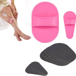 Manually Body Depilation Pad, Portable Smooth Legs Skin Sand...