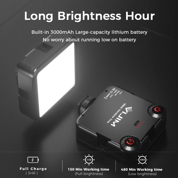VL-81LED Video Light w Softbox, Portable Camera Photo Light ... - Image 4