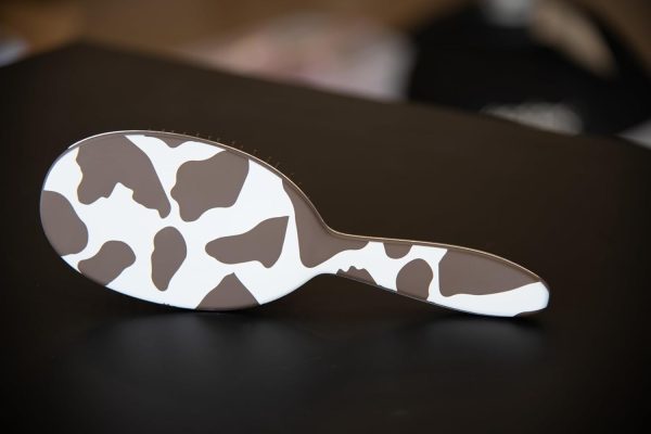 FRAMAR Cow Print Detangling Hair Brush – Hair Brush For Wome... - Image 6