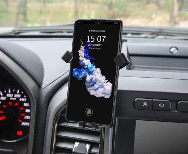 HIGH FLYING for F150 Accessories Car Phone Mount, Carbon Bla... - Image 2