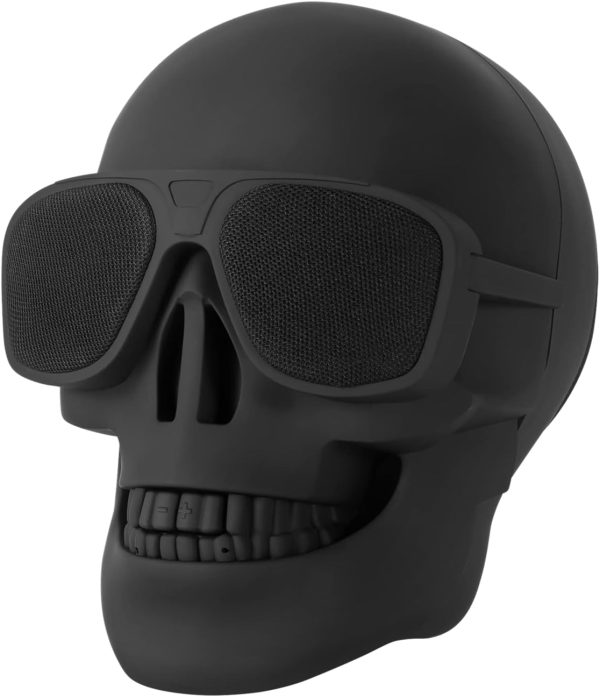 Skull Head Speaker Portable Bluetooth Speakers 8W Output Bas...