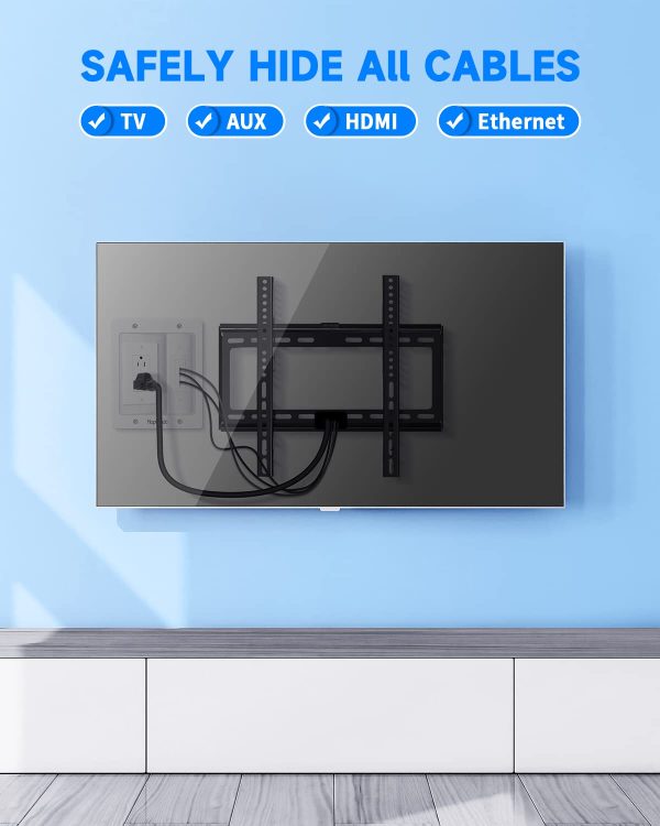 HAPYTHDA in Wall Cable Management Kit for TV, Recessed Outle... - Image 2