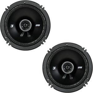 2 Kicker 43DSC6504 6.5" 240 Watt 2-Way 4-Ohm Car Audio Coaxi...