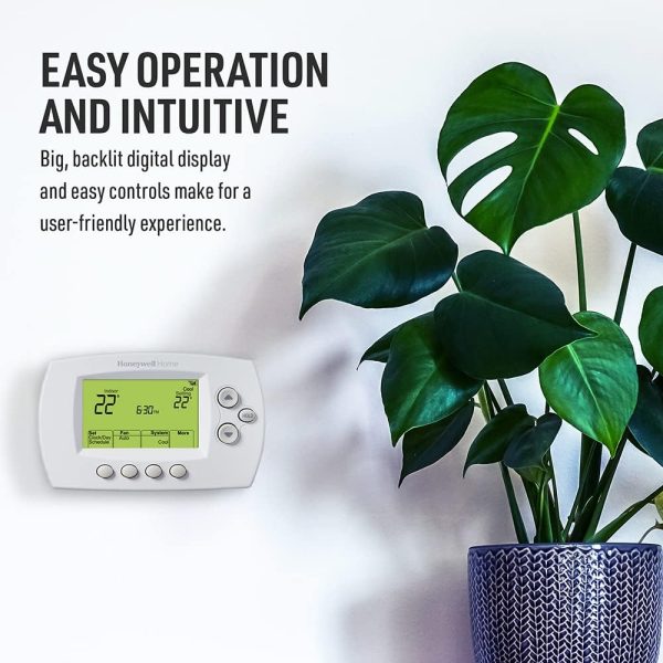 Honeywell Home Wi-Fi 7-Day Programmable Thermostat (RTH6580W... - Image 6