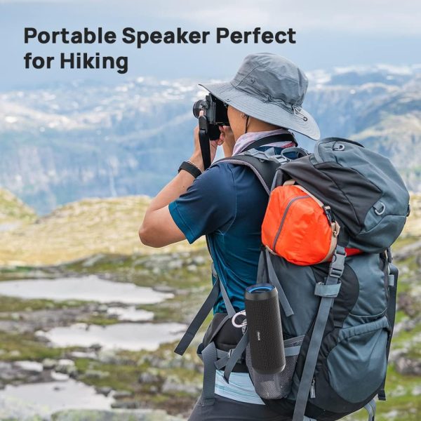 RIENOK Bluetooth Speaker Portable 30W Bass Button IPX7 Water... - Image 2