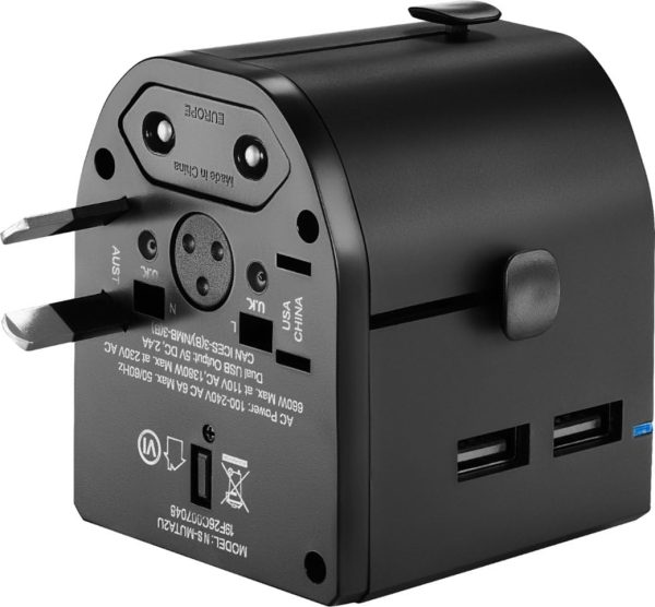 Insignia Travel Adapter Converter BL - Image 5