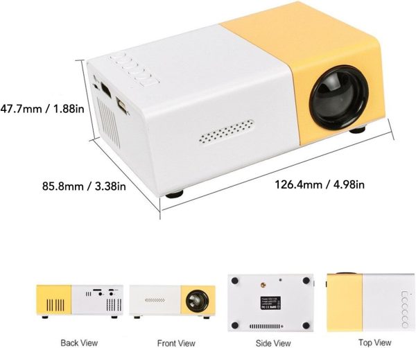 Joyzan Mini Projector, Portable Outdoor Movie Projector Smar... - Image 7