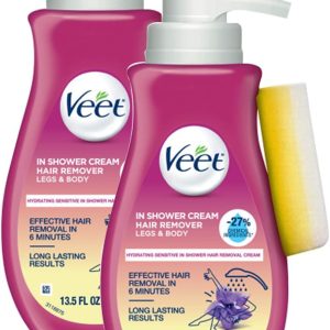 Veet In Shower Hair Removal Cream, Botanic Inspirations, Leg...