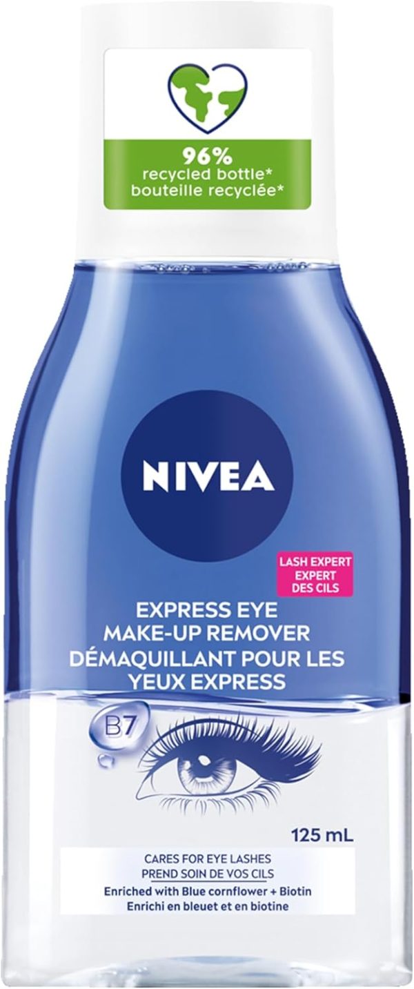 NIVEA Express Eye-Makeup Remover, 125ml