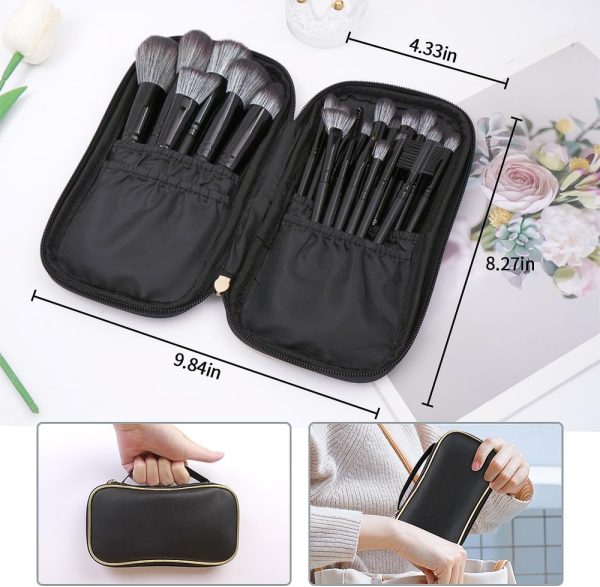 MAGEFY 22 Pcs Makeup Brushes with Case, Professional Makeup ... - Image 3