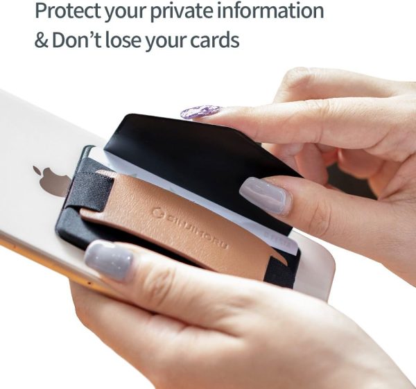 Sinjimoru Cell Phone Wallet Card Holder with Phone Grip, Cel... - Image 5