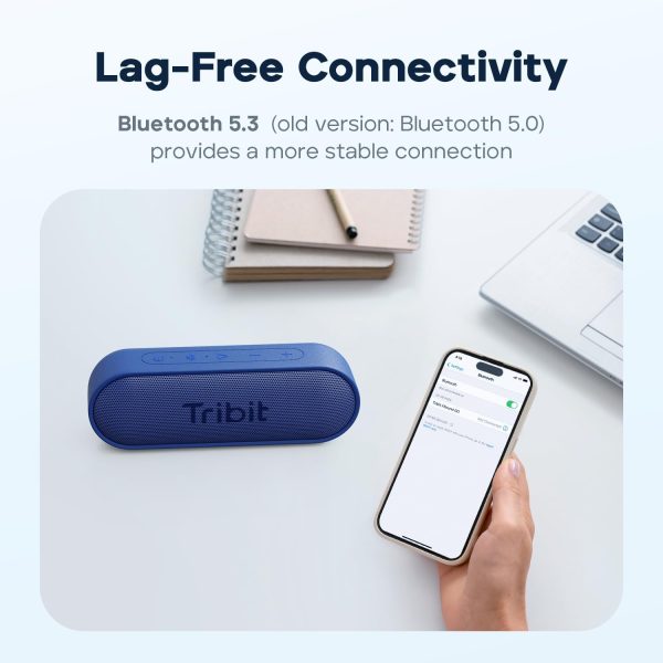 Tribit XSound Go Bluetooth Speaker with 16W Loud Sound & Dee... - Image 6