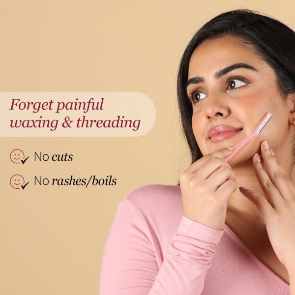 Carmesi Facial Razor for Women | Painless & Precision Face H... - Image 2