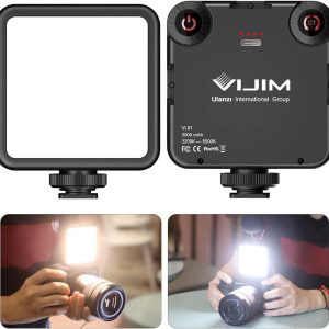 VL-81LED Video Light w Softbox, Portable Camera Photo Light ...
